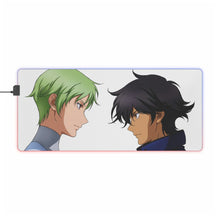 Load image into Gallery viewer, Anime Mobile Suit Gundam 00 RGB LED Mouse Pad (Desk Mat)
