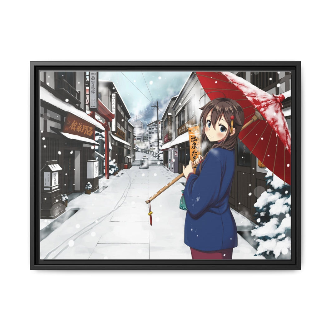 Anime Kantai Collection Canvas Framed Art Print