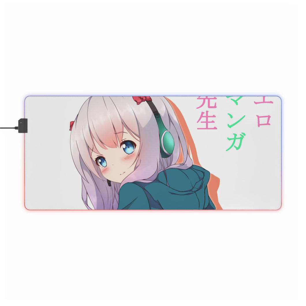 EroManga-Sensei RGB LED Mouse Pad (Desk Mat)