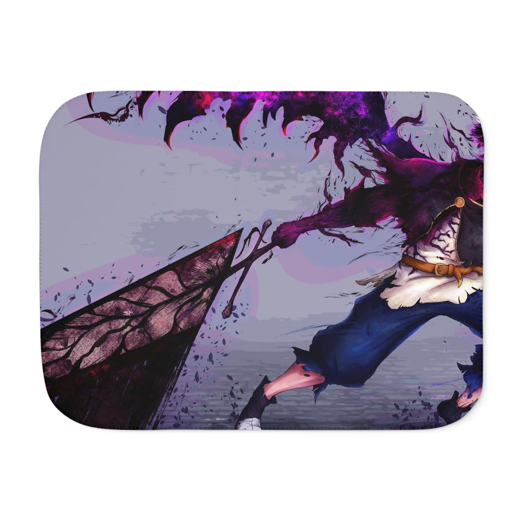 Black Clover Asta Sherpa Blanket