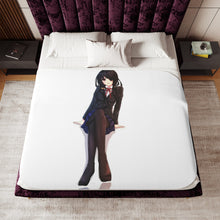 Load image into Gallery viewer, Kurumi Tokisaki Sherpa Blanket
