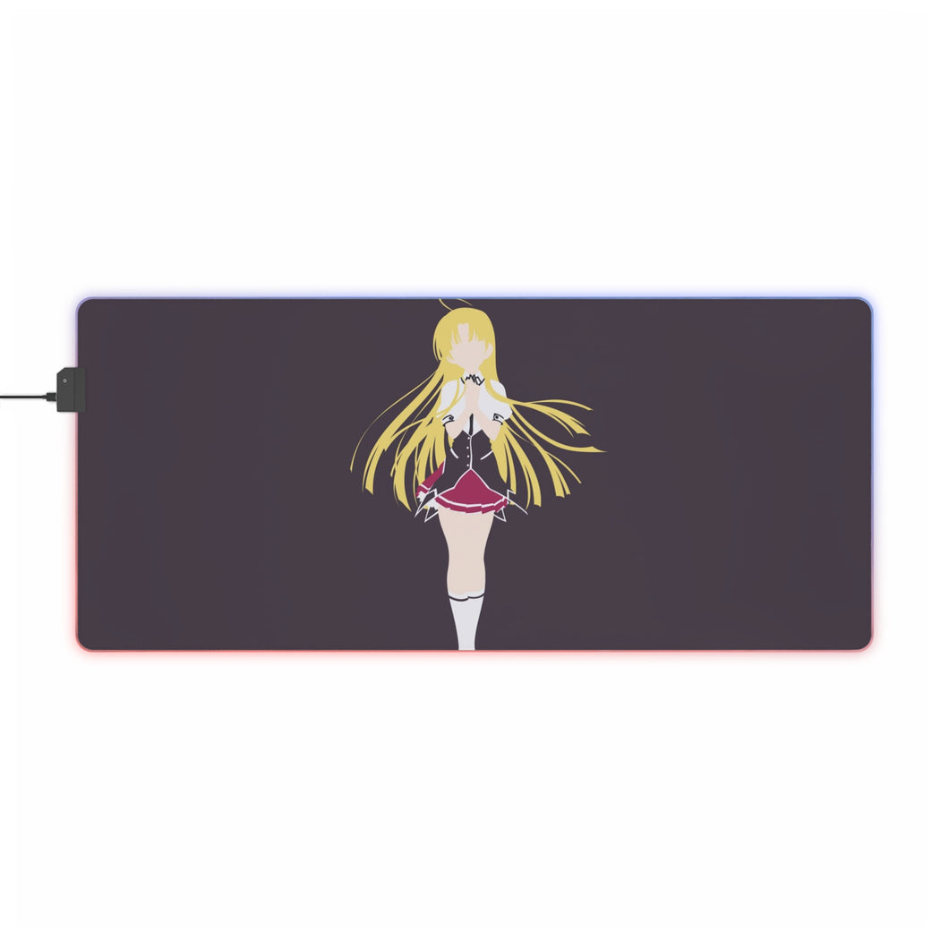 High School DxD Asia Argento RGB LED Mouse Pad (Desk Mat)