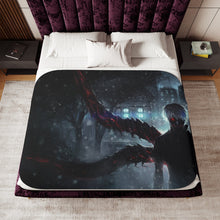 Load image into Gallery viewer, Anime Tokyo Ghoul Sherpa Blanket
