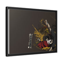 Load image into Gallery viewer, Anime Samurai Champloor Canvas Framed Art Print
