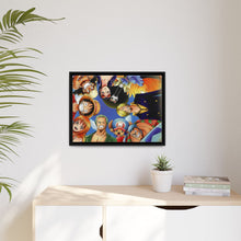Load image into Gallery viewer, One Piece Monkey D. Luffy, Roronoa Zoro, Sanji, Nico Robin, Tony Tony Chopper Canvas Framed Art Print
