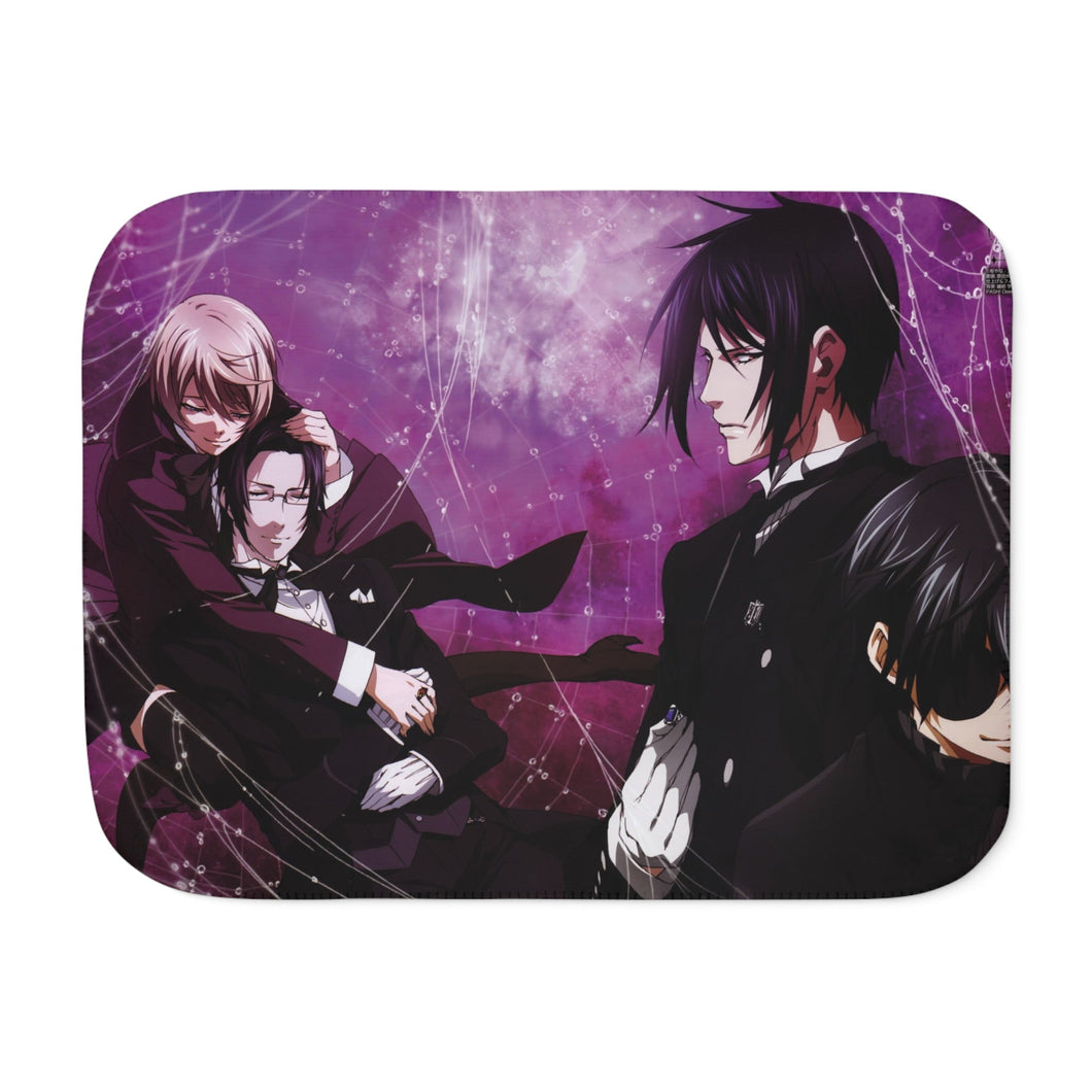 Black Butler Sherpa Blanket