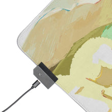 Load image into Gallery viewer, Joan of Arc RGB LED Mouse Pad (Desk Mat)
