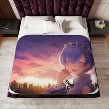 Load image into Gallery viewer, Anime Re:ZERO -Starting Life in Another World- Sherpa Blanket
