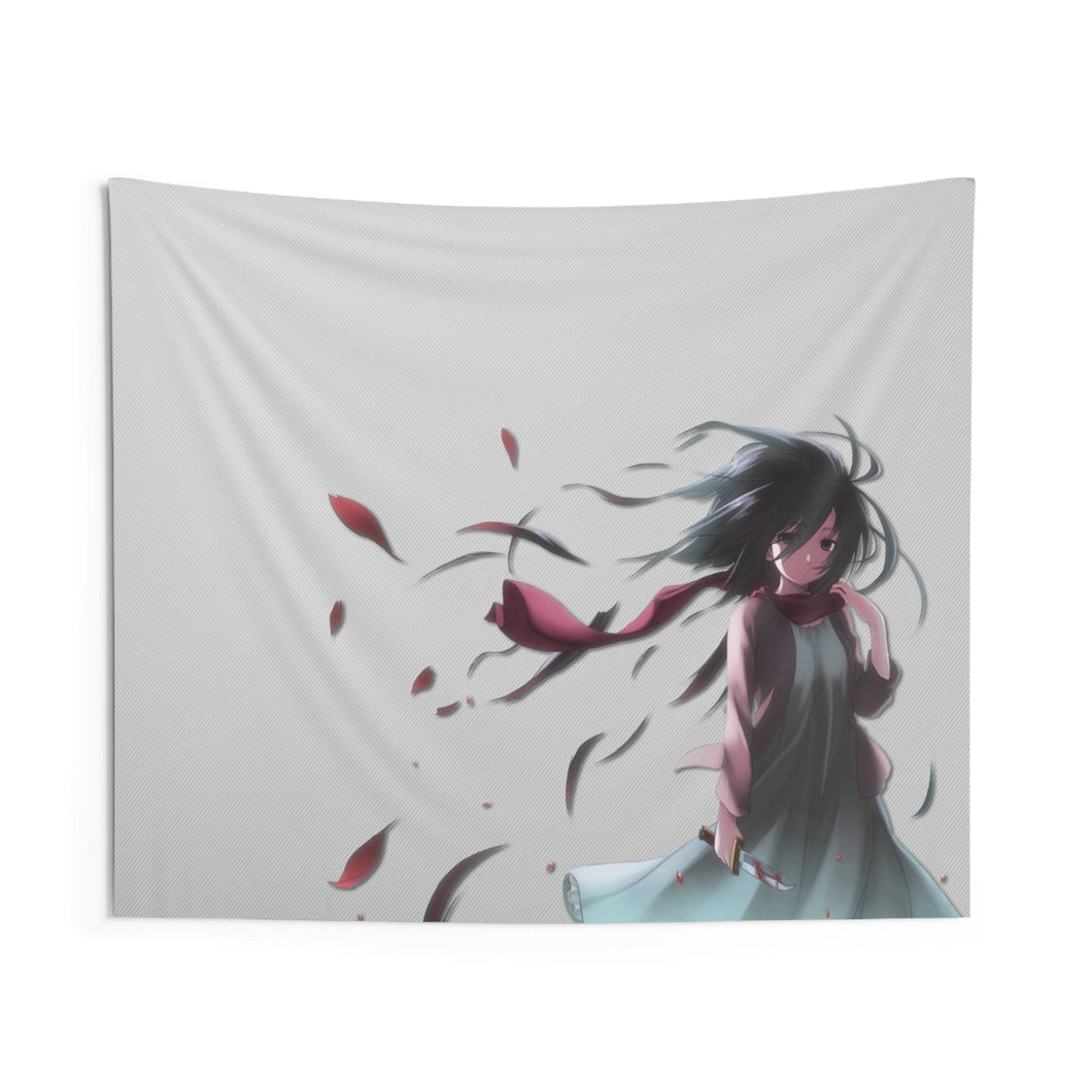 Shingeki no Kyojin - Mikasa Ackerman Indoor Wall Tapestry