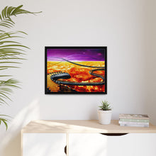 Load image into Gallery viewer, The path to Kaio&#39;s planet Canvas Framed Art Print
