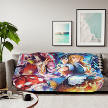 Load image into Gallery viewer, Anime Touhou Sherpa Blanket
