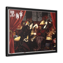 Load image into Gallery viewer, Black Butler Canvas Framed Art Print
