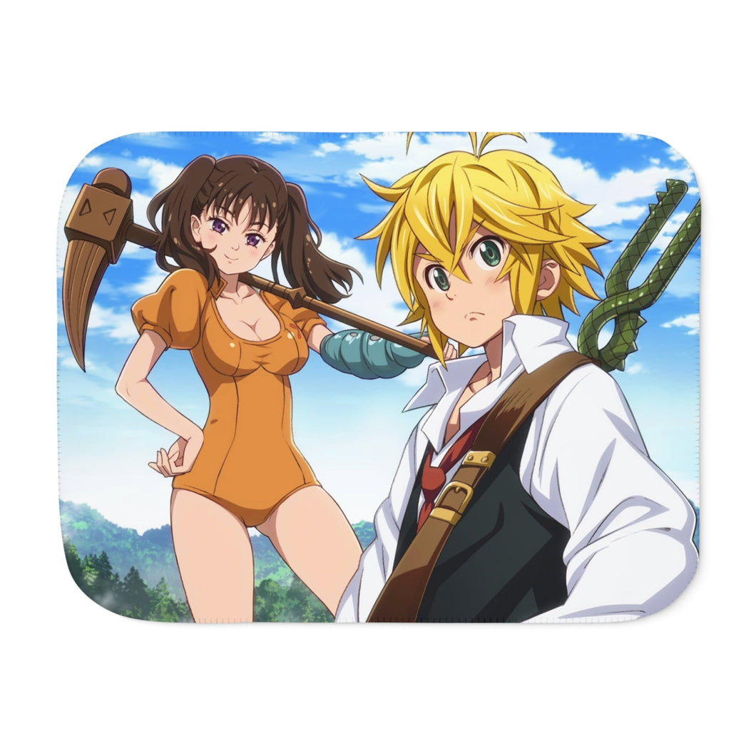 The Seven Deadly Sins Sherpa Blanket