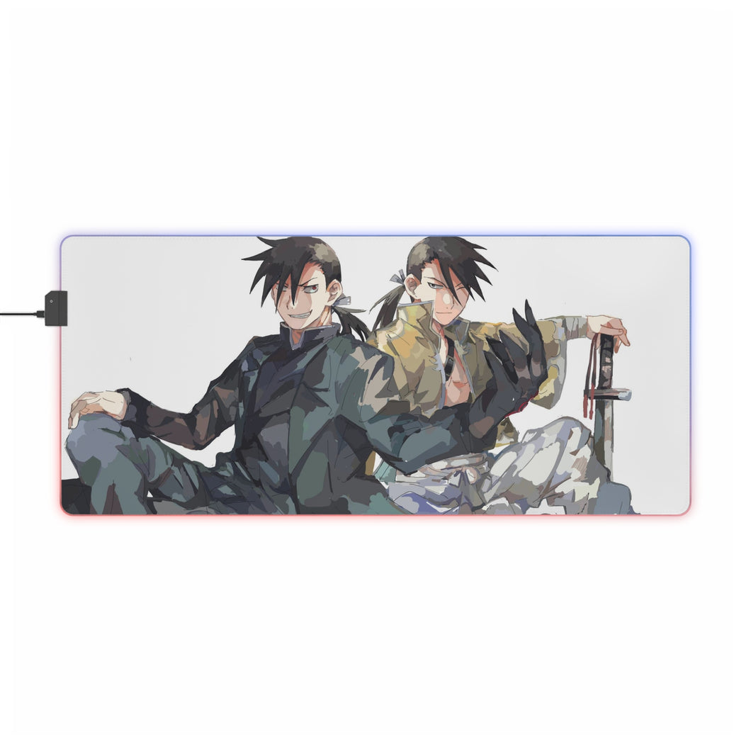 Anime FullMetal Alchemist RGB LED Mouse Pad (Desk Mat)
