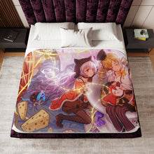 Load image into Gallery viewer, Anime Puella Magi Madoka Magica Sherpa Blanket

