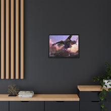 Load image into Gallery viewer, Evangelion Unit-01 in a bloody rage Canvas Framed Art Print
