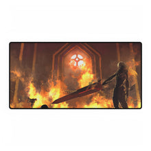 Load image into Gallery viewer, Anime Warrior Mouse Pad (Desk Mat)
