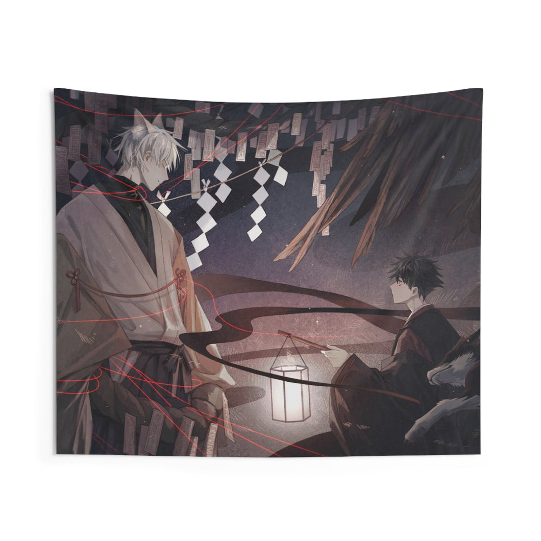 Megumi Fushiguro Satoru Gojo Indoor Wall Tapestry