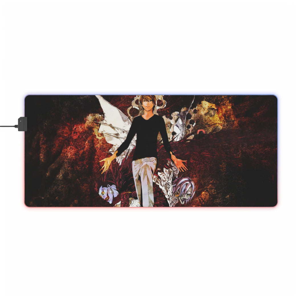 Anime Death Note RGB LED Mouse Pad (Desk Mat)