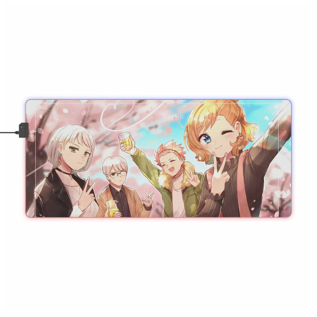 Kakegurui Itsuki Sumeragi, Kaede Manyuda RGB LED Mouse Pad (Desk Mat)