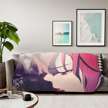 Load image into Gallery viewer, Anime Guilty Crown Sherpa Blanket
