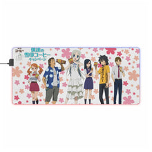 Load image into Gallery viewer, Anohana RGB LED Mouse Pad (Desk Mat)
