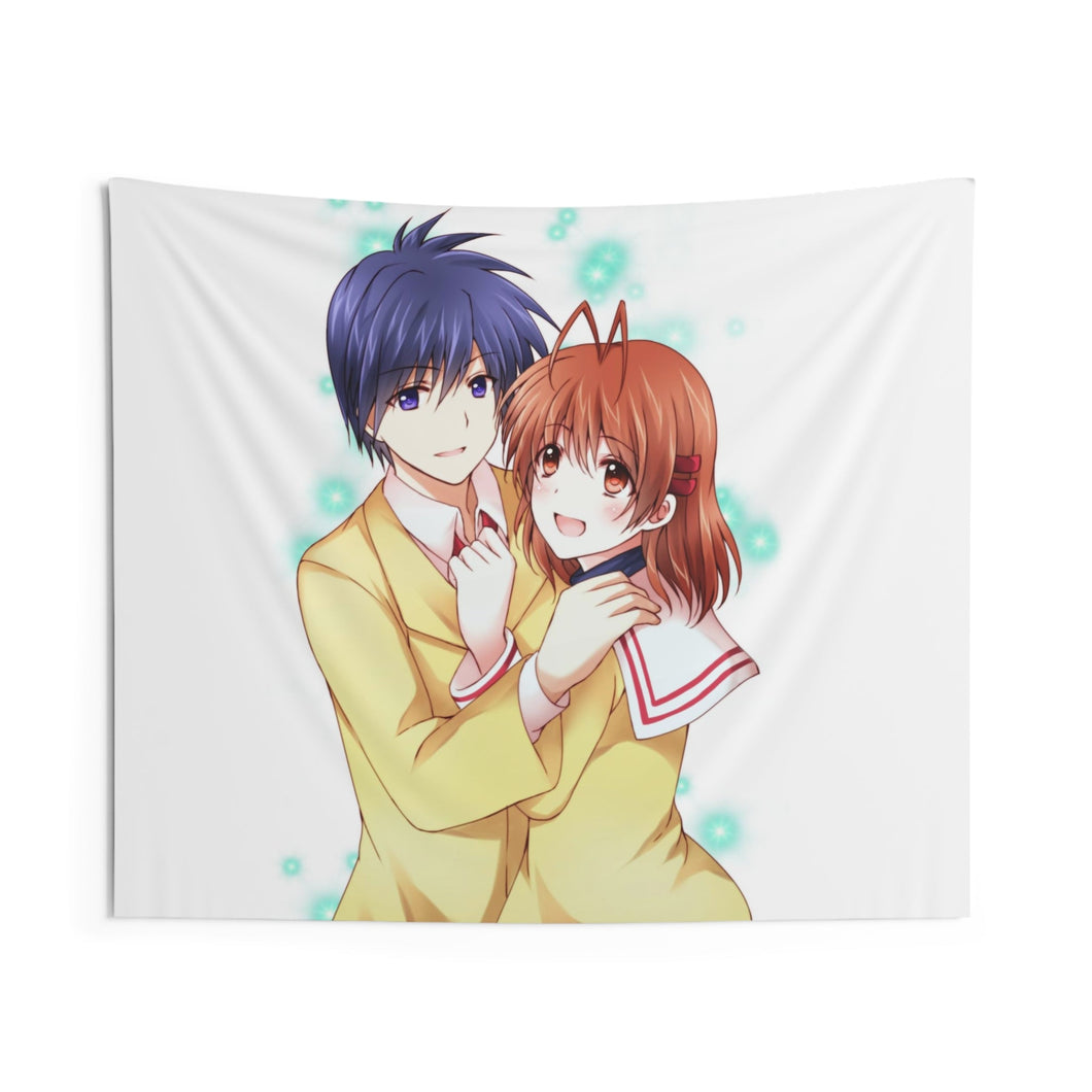 Clannad Tomoya Okazaki, Nagisa Furukawa Indoor Wall Tapestry