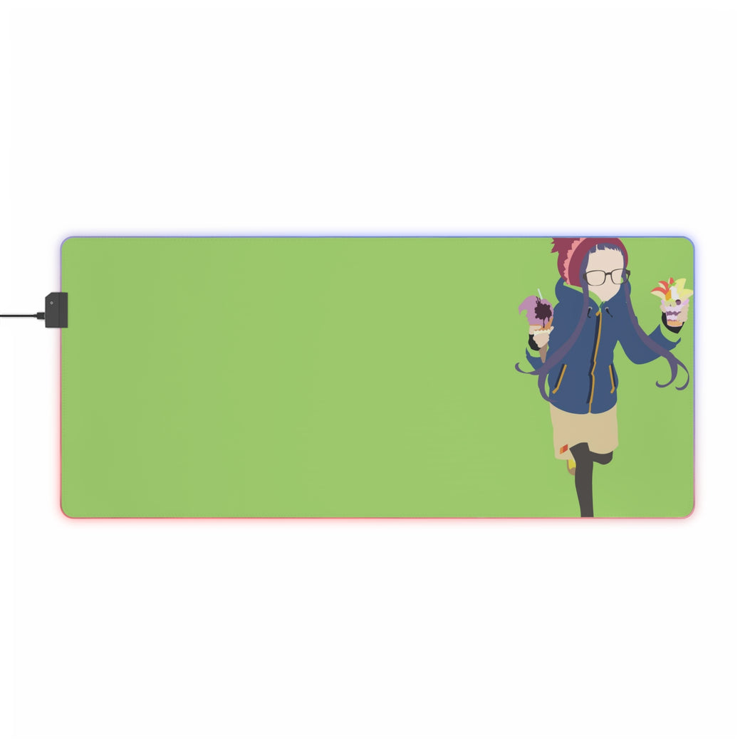 Laid-Back Camp by RGB LED Mouse Pad (Desk Mat)
