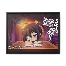 Load image into Gallery viewer, Anime Love, Chuni Canvas Framed Art Print
