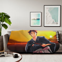 Load image into Gallery viewer, Anime Food Wars: Shokugeki no Soma Sherpa Blanket

