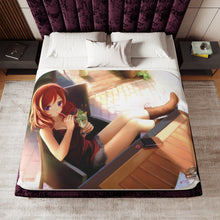 Load image into Gallery viewer, Love Live! Maki Nishikino Sherpa Blanket
