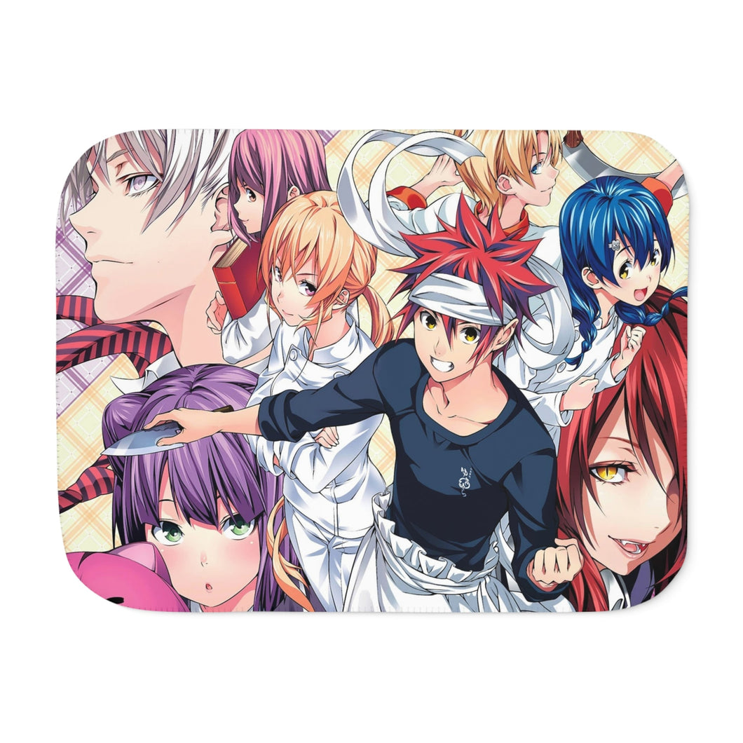 Anime Food Wars: Shokugeki no Soma Sherpa Blanket