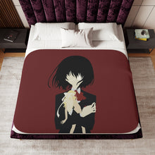 Load image into Gallery viewer, Another Mei Misaki Sherpa Blanket
