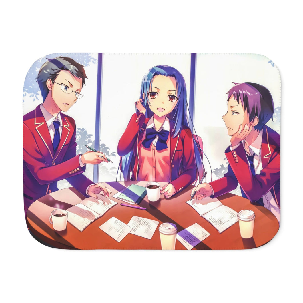 Classroom Of The Elite Sherpa Blanket