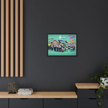Load image into Gallery viewer, My Hero Academia Izuku Midoriya, Katsuki Bakugou, Shouta Aizawa, Tsuyu Asui Canvas Framed Art Print
