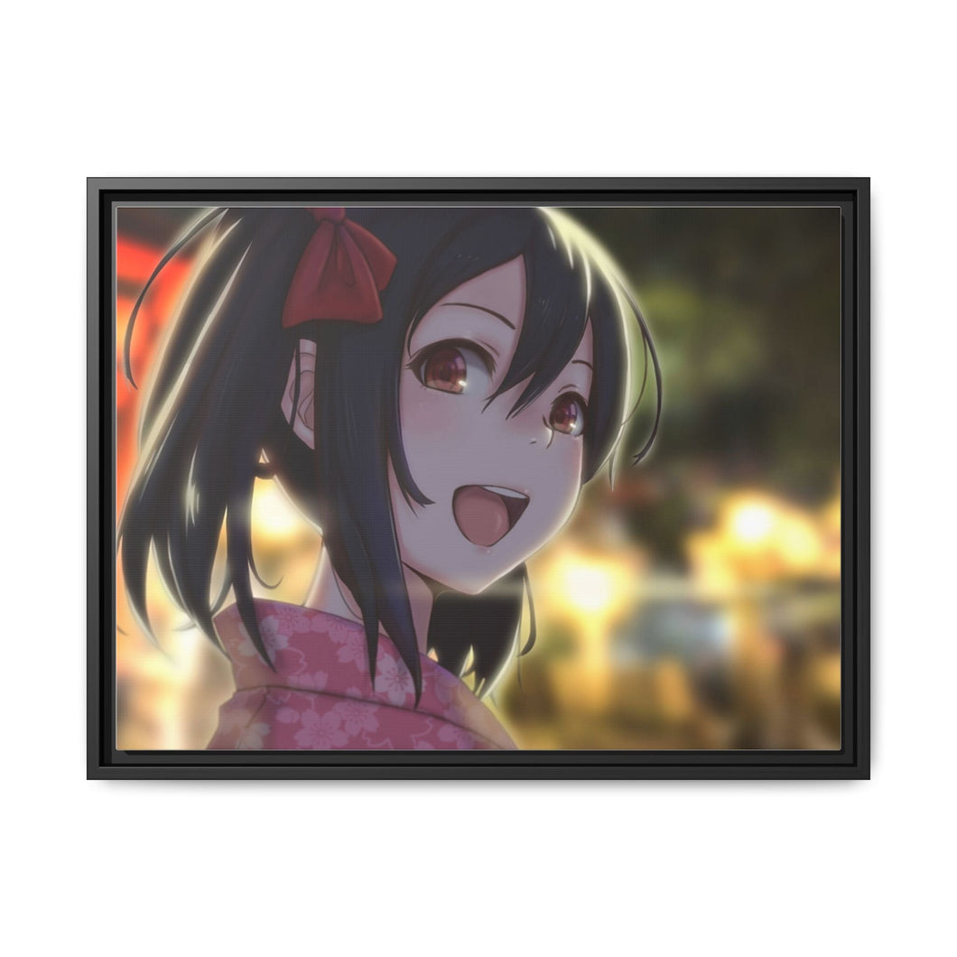 Anime Love Live! Canvas Framed Art Print