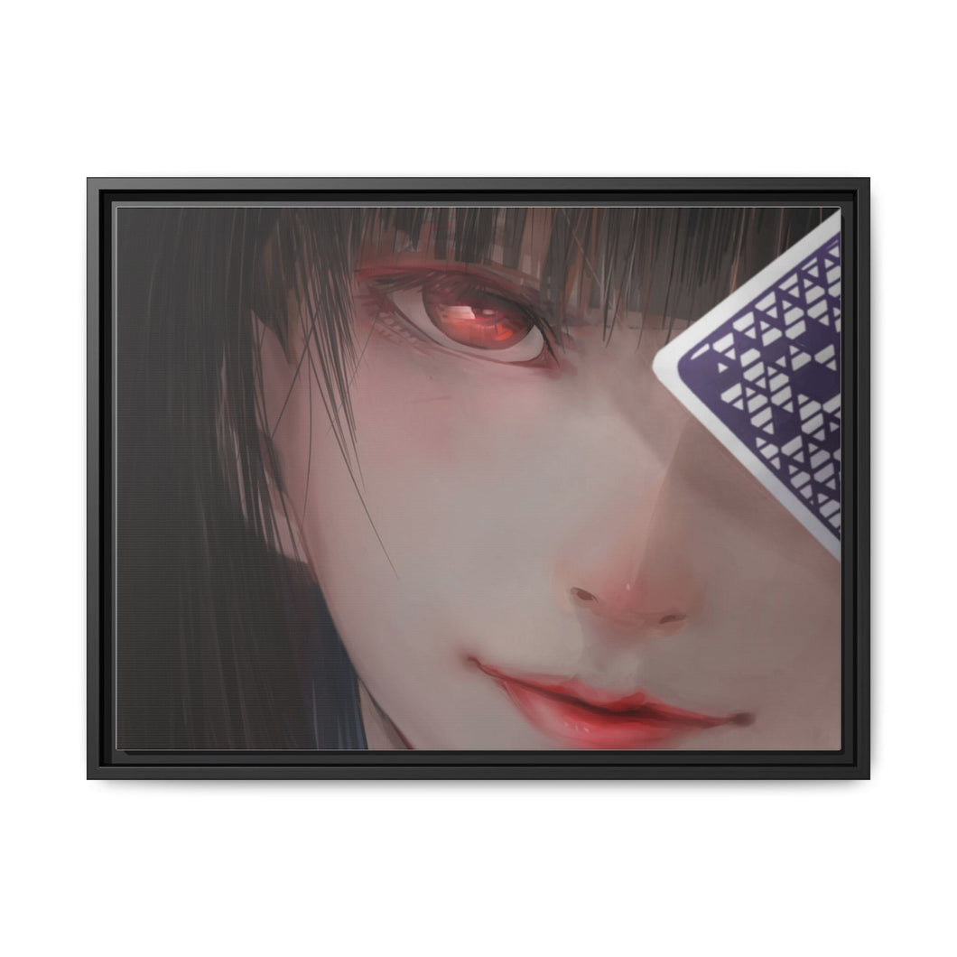 Kakegurui Yumeko Jabami Canvas Framed Art Print