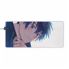 Load image into Gallery viewer, Blue Lock RGB LED Mouse Pad (Desk Mat)
