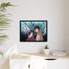 Load image into Gallery viewer, Anime ERASED Canvas Framed Art Print
