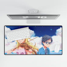 Load image into Gallery viewer, Anime Your Lie in April Mouse Pad (Desk Mat)
