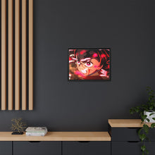 Load image into Gallery viewer, Tanjiro Canvas Framed Art Print
