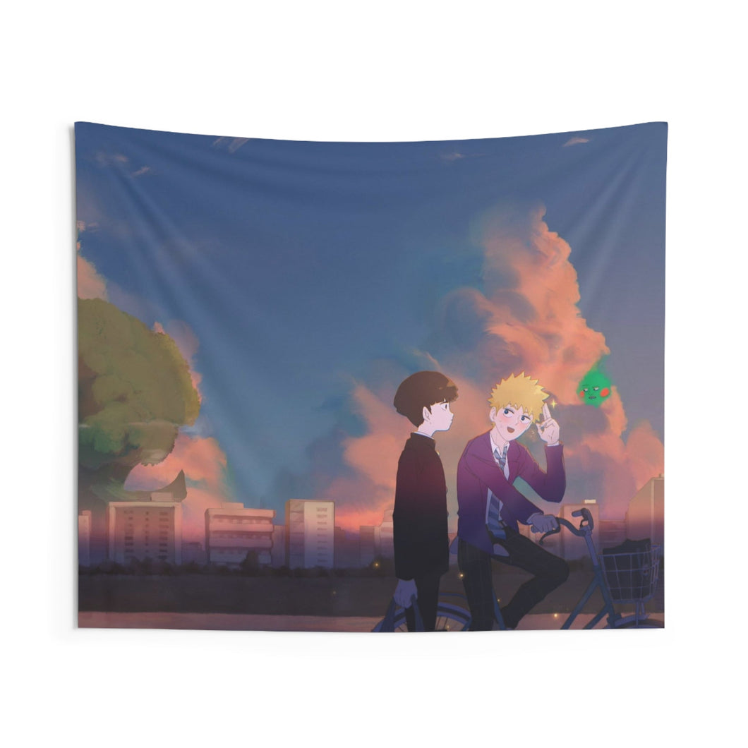 Mob Psycho 100 Shigeo Kageyama, Teruki Hanazawa Indoor Wall Tapestry