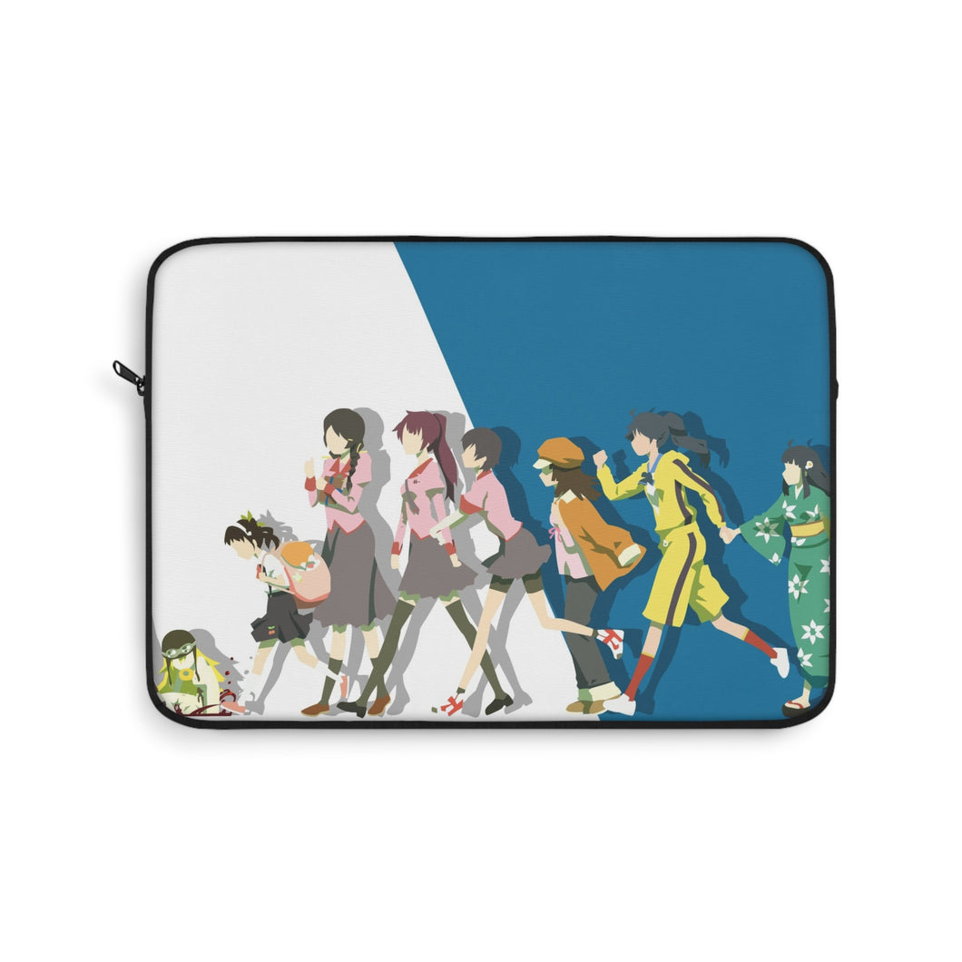 Monogatari Minimalist March of the Oddities V1 Laptop Sleeve