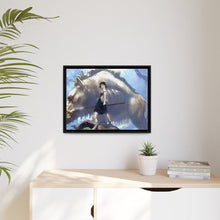 Load image into Gallery viewer, Anime Princess Mononoke Canvas Framed Art Print
