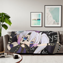 Load image into Gallery viewer, Kanna Metal Sherpa Blanket
