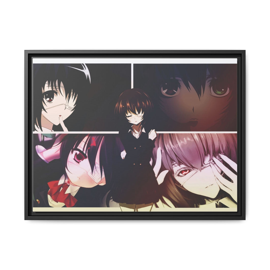 Another Mei Misaki Canvas Framed Art Print