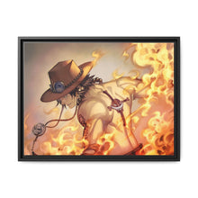 Load image into Gallery viewer, Portgas D. Ace Canvas Framed Art Print
