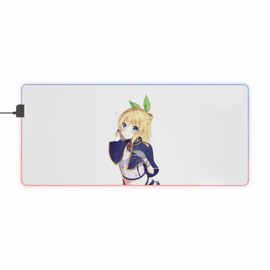 Rokudenashi Majutsu Koushi To Akashic Records Rumia Tingel RGB LED Mouse Pad (Desk Mat)