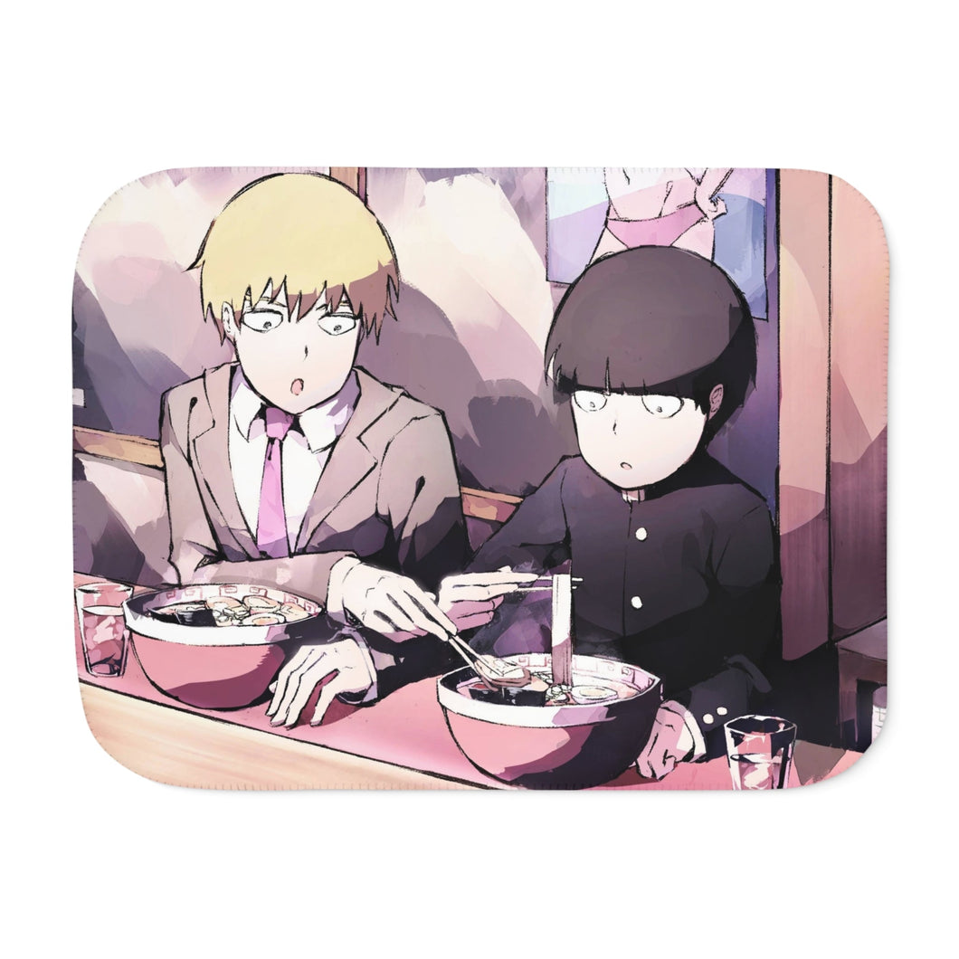 Anime Mob Psycho 100 Sherpa Blanket