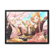 Kakegurui Itsuki Sumeragi, Kaede Manyuda Canvas Framed Art Print